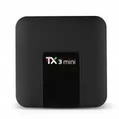 Mini TV Box TX3 4K Amlogic S905W Quad core H.265 décodage 2.4 GHz WiFi 1Go / 8Go