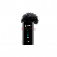 Système de microphone sans fil BOYA PAR-XM6 S4 double canal ultracompact 2,4 GHz