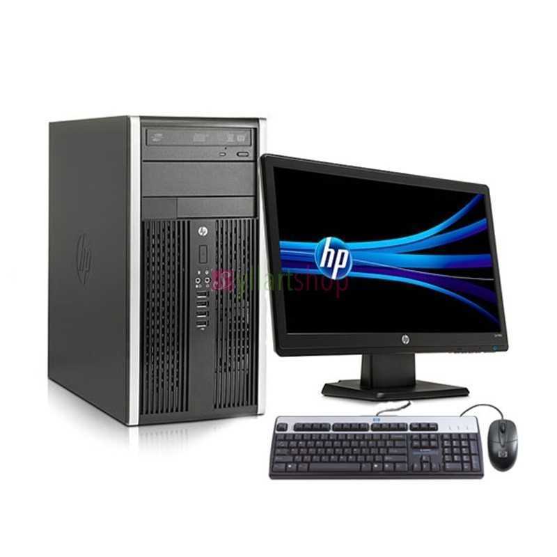Ordinateur bureau HP 6300MT Intel Core i3-2120 3.3GHz RAM 4Go Disque Dur 500Go Graveur DVD + Ecran 19 pouces + Clavier et souris Ordinateur bureau HP 6300MT Intel Core i3-2120 3.3GHz RAM 4Go Disque Dur 500Go Graveur DVD + Ecran 19 pouces + Clavier et souris