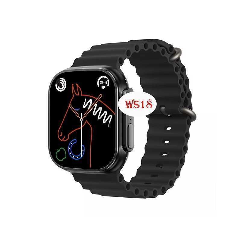 Montre intelligente WS18 Bracelet à boucle de 49 mm avec capteur de température
