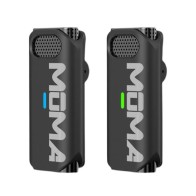 Microphone sans fil Moma Lark M1 petit abeille, un glisser deux, téléphone portable