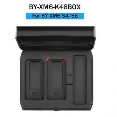 Boîtier de chargement sans fil pour BY-XM6-K46BOX (câble de chargement USB-C inclus)