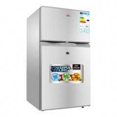 Frigo bar ROCH  RFR-135DT-J 2 portes inox 135 litres