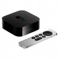Apple TV 4K HDR 32Go Puce A12 Bionic - Dolby Atmos - Wi-Fi AX/Bluetooth 5.0 - AirPlay - Siri Remote avec clickpad
