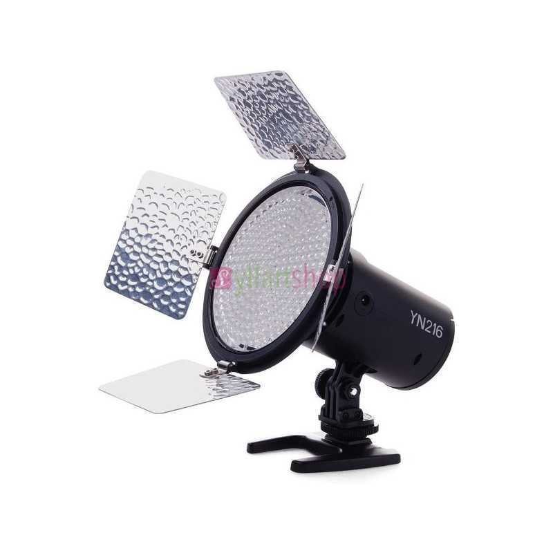 Lumière LED vidéo Yongnuo YN216 Pro studio avec 4 plaques de couleur pour Canon Nikon Sony DSLR + batterie de NP-F750 + chargeur Lumière LED vidéo Yongnuo YN216 Pro studio avec 4 plaques de couleur pour Canon Nikon Sony DSLR + batterie de NP-F750 + chargeur
