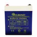 Batterie original 12V 5AH Euronet pour moto et voiture