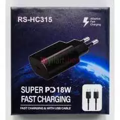 Chargeur téléphone SAMSUNG RS-HC315 NOTE 10 super PD 18W