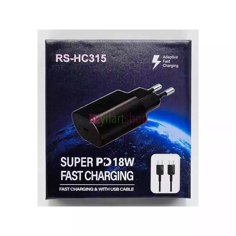 Chargeur téléphone SAMSUNG RS-HC315 NOTE 10 super PD 18W
