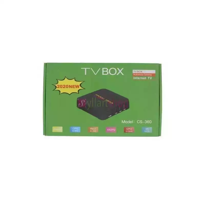 Generic Box TV 4K Android 10.1 4Go 64Go USB 3.0 [Dernière Version