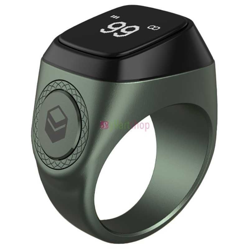 Chapelet intelligente en forme de bague iQIBLA M0220SR pour zikr et tasbih et rappels de temps de prières Chapelet intelligente en forme de bague iQIBLA M0220SR pour zikr et tasbih et rappels de temps de prières