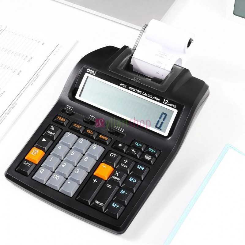 Calculatrice a bande DELI M121-UK Calculatrice a bande DELI M121-UK