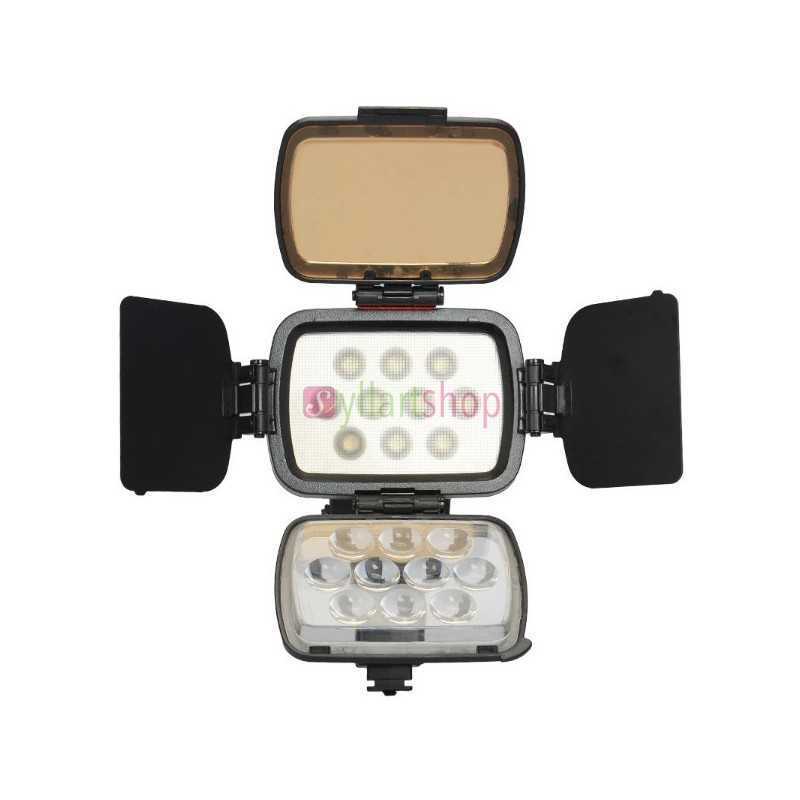 Lampe Minette LED-VL001A+ | Éclairage Vidéo Haute Intensité & Polyvalence