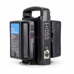 Chargeur de batterie BP-2CH à double verrouillage rapide, pour Sony BP-95W BP-150W BP-190W