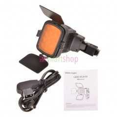 Lampe Minette LED-VL015 | Éclairage Vidéo Ultra-Compact & Puissant