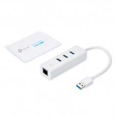 Adaptateur TP-Link UE330 | Hub USB 3.0 (3 ports) + Gigabit Ethernet | 5 Gbps