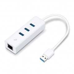 Adaptateur TP-LINK UE330 3.0 3 ports USB Gigabit Ethernet jusqu'à 5 Gbit/s