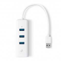 Adaptateur TP-LINK UE330 3.0 3 ports USB Gigabit Ethernet jusqu'à 5 Gbit/s