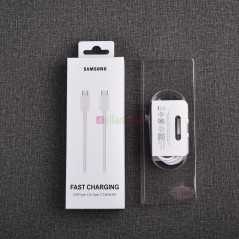 Câble USB Super PD 3A Samsung Original Type C à Type C pour recharge rapide pour Samsung Note 10 pro Galaxy S10 Plus S20 Ultra