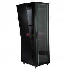 Coffret informatique 42U emplacement ventilo et multiprise 600X600mm