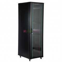 Coffret informatique 42U emplacement ventilo et multiprise 600X600mm