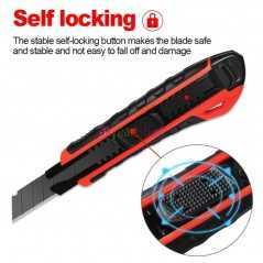 Cutter Professionnel WISEUP SK5 100103 | Lame 0.5mm | Haute Résistance ORIGINAL