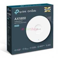 TP-Link EAP610-Outdoor - Point d'Accès Wi-Fi 6 AX1800 Dual Band IP67 pour Intérieur/Extérieur
