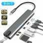 Adaptateur Type-C Vers Hdtv 8 En 1 RSCAR RS-TCHD8IN1 copie Adaptateur Type-C Vers Hdtv 8 En 1 RSCAR RS-TCHD8IN1 copie