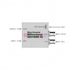 Micro convertisseur Bidirectionnel SDI vers HDMI 3G BlackmagicDesign