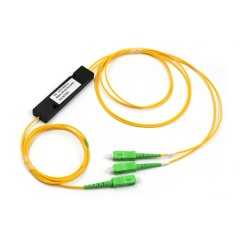 Coupleur Optique 1x2 FBT (Fused Biconical Taper) | Triple Longueur d'Onde SC/APC