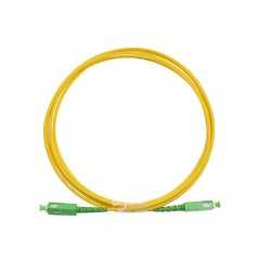 Cordon Fibre Optique Monomode G657A1 | LC/APC vers SC/APC | Simplex 1.2mm