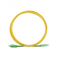 Câble de raccordement à fibre optique IEC Grade B LC APC-SC APC SM G657A1 9/125 SX 1,2 mm
