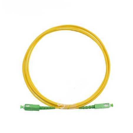 Câble de raccordement à fibre optique IEC Grade B LC APC-SC APC SM G657A1 9/125 SX 1,2 mm