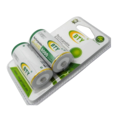 Pack de 2 Pile rechargeable C HR14 4000mAh C Ni-MH