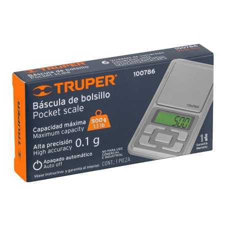 Balance électronique de poche Truper BASE-05J 500G