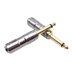 Connecteur jack mono X-058 6,35 mm pour câble de microphone