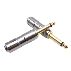 Connecteur jack mono X-058 6,35 mm pour câble de microphone