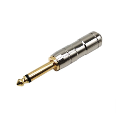 Connecteur jack mono X-058 6,35 mm pour câble de microphone