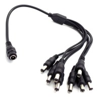 Cable de Raccord Multiprise 8 Alimentations pour Cameras de Surveillance