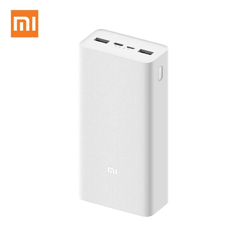Batterie externe Powerbank 3 pour portable Xiaomi PB3018ZM charge rapide 30000 mAh puissance 18W prise USB Type-C