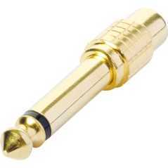 Adaptateur stéréo Jack 6.35MM, 1/4, 3.5MM vers 1/8 MM, femelle