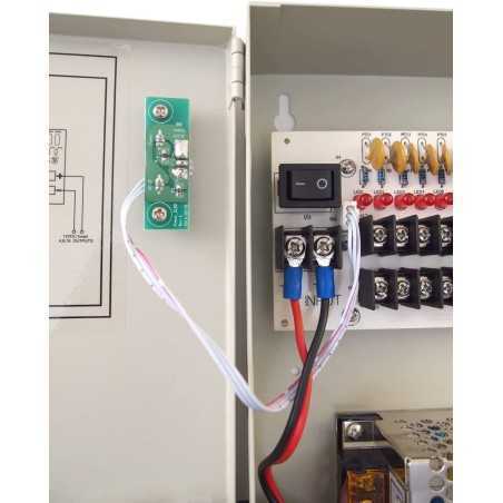 Câble d'alimentation mâle DC 5.5/2.1 (0.29m) pour la sécurité CCTV