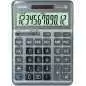 Calculatrice de bureau numérique Casio DM-1200FM Gris