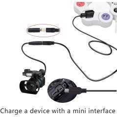Mini Adaptateur DC 3.5x1.1mm vers Mini USB 5V | Alimentation Caméra DSLR