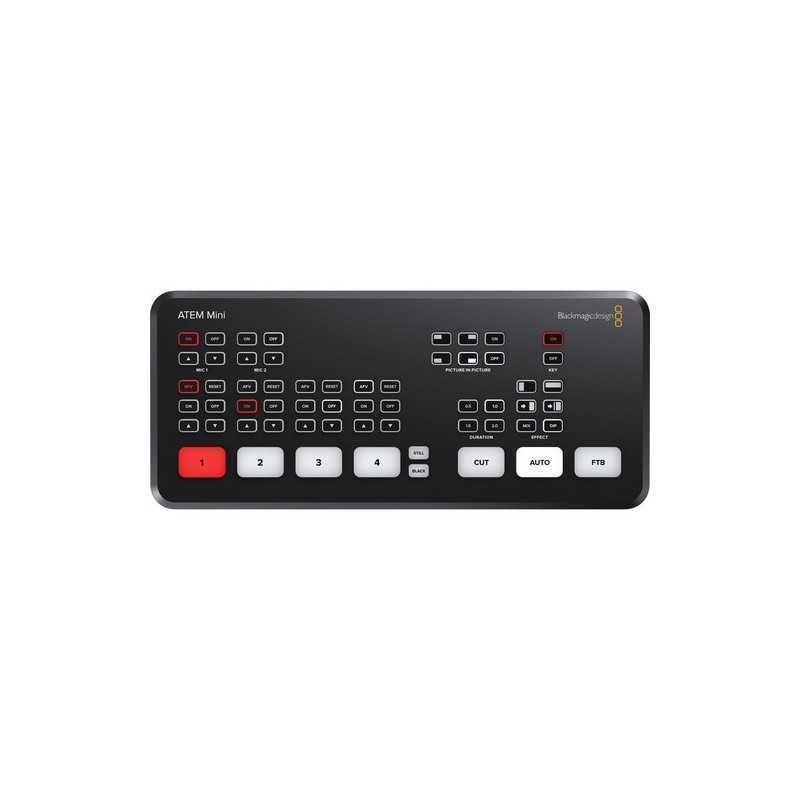 Sélecteur de diffusion en direct HDMI Blackmagic Design ATEM Mini