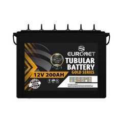 Batterie Solaire EURONET GOLD SERIES 12V 200Ah | Deep Cycle Gel | Étanchéité Totale