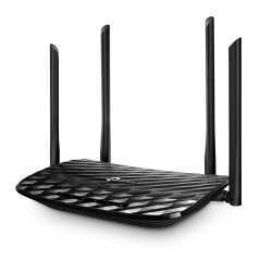 TP-LINK Archer C6 Routeur Gigabit sans fil Dual-band AC 1200 Mbps (AC867 + N300) MU-MIMO avec 4 ports LAN 10/100/1000 Mbps