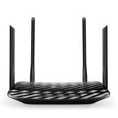 TP-LINK Archer C6 Routeur Gigabit sans fil Dual-band AC 1200 Mbps (AC867 + N300) MU-MIMO avec 4 ports LAN 10/100/1000 Mbps