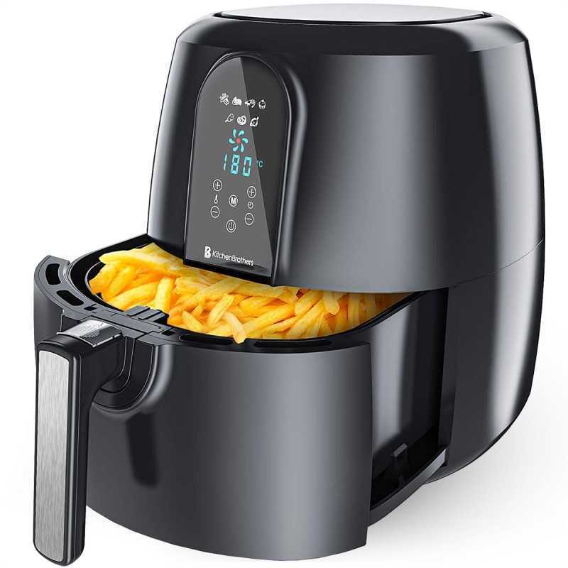 Friteuse à air chaud DECAKILA KEEC035B - 1000W - 2,2L - Livre de cuisine Friteuse à air chaud DECAKILA KEEC035B - 1000W - 2,2L - Livre de cuisine