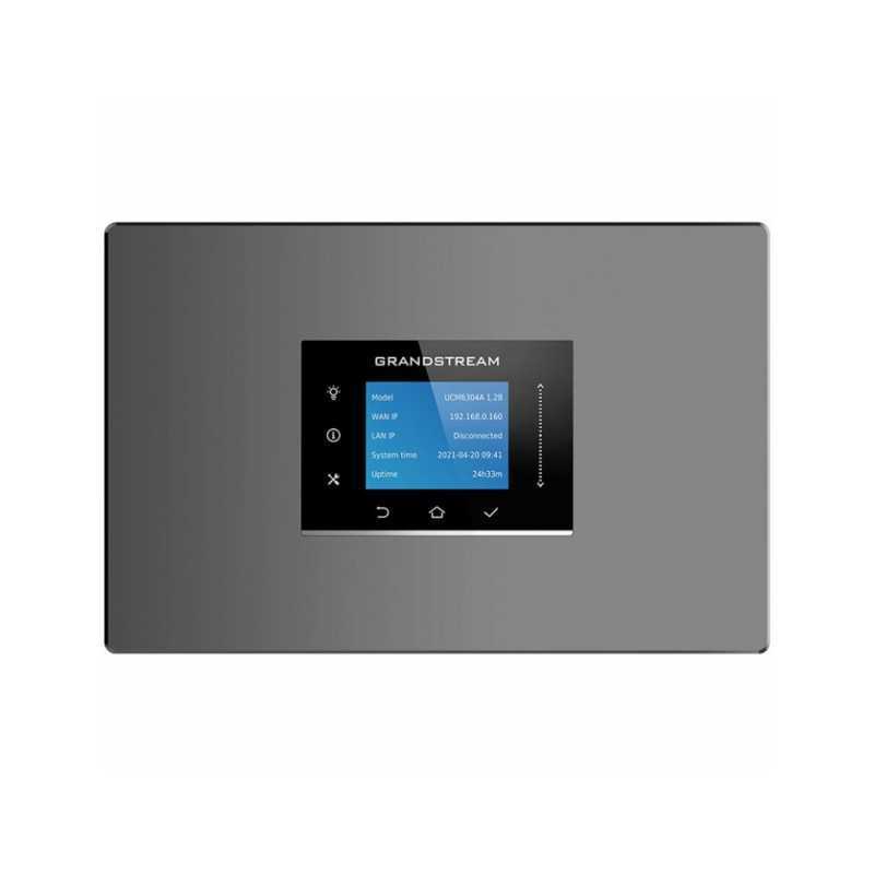 Solutions de communication et de collaboration unifiée Grandstream UCM6304A 1000 extensions et 150 appels simultanés Solutions de communication et de collaboration unifiée Grandstream UCM6304A 1000 extensions et 150 appels simultanés