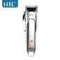 Tondeuse à cheveux professionnelle rechargeable HTC CT-8087 de haut qualité avec affichage led intelligent